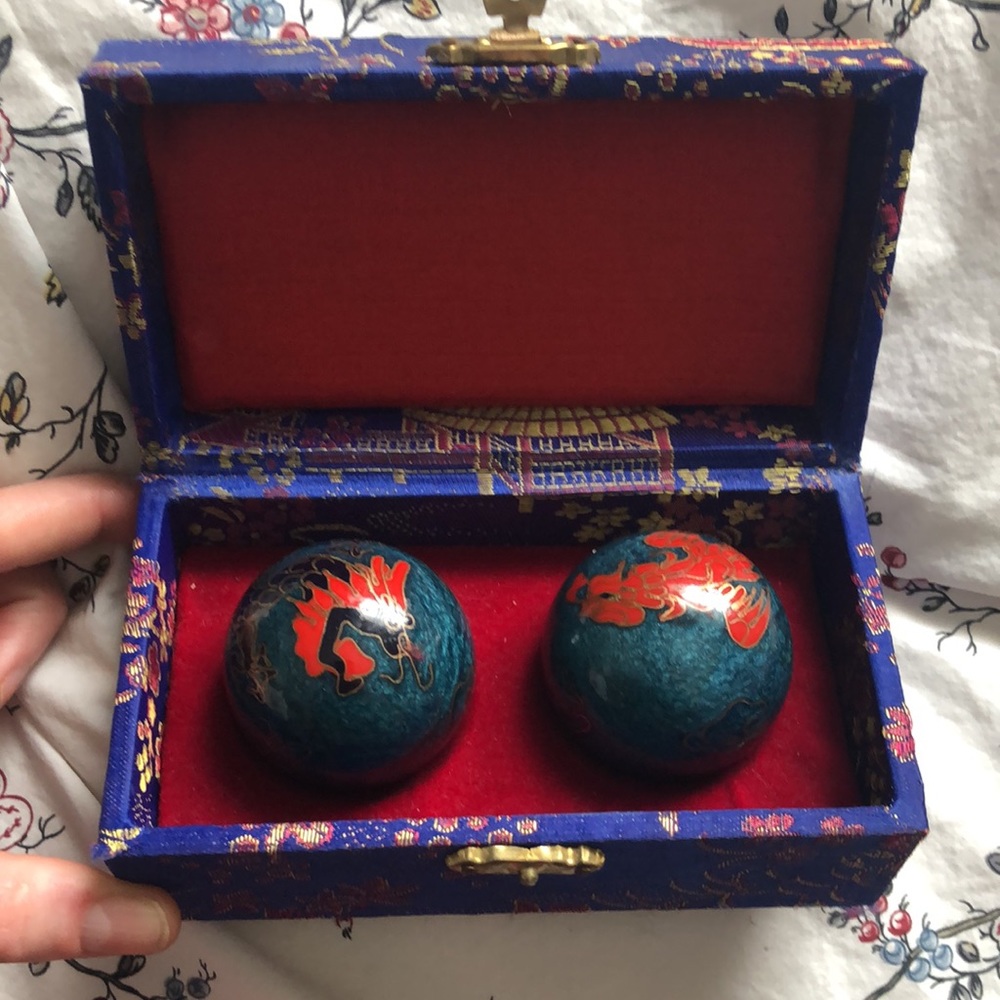 Jade exercise balls